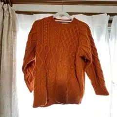 LOWRYS FARM ニット　オレンジ
