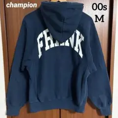 00s champion 目無し リバースウィーブパーカー ネイビー M