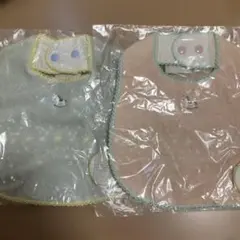 Afternoon Tea スタイ 2枚セット グレー ピンク