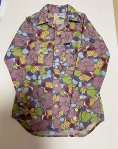 ☆大幅最終値下げ品☆ヒスミニ☆総柄シャツ☆羽織にも☆130☆美品