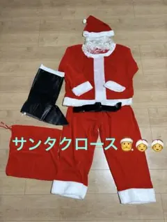 サンタコスチュームセット　大人用　女の子用（90サイズ）