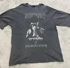 レイジブルー　グレー Tシャツ KING of DOWNTOWN