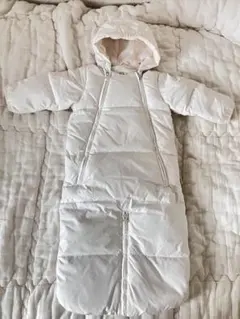 babyGap ダウン カバーオール おくるみ 3-6ヶ月　白