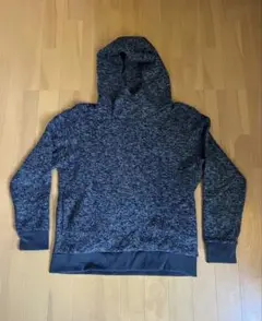 コムサイズム フード付きパーカー M ネイビー