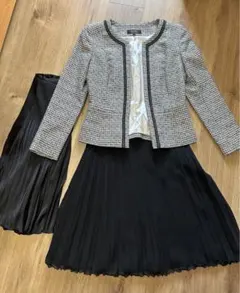 クードシャンス ツイードジャケット＋スカート２点 計３点セット