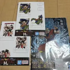 一番くじ　ドラゴンボール　レイヤースタンド2種類　クリアファイル