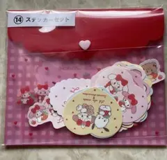 Lil ala mode×サンリオキャラクターズ 当りくじ　ステッカーセット