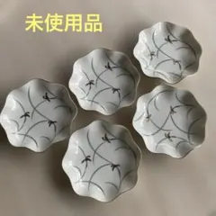 ⭐️未使用品⭐️香蘭社　リンドフィールド　銘々皿　小皿　梅型　蘭　5枚セット
