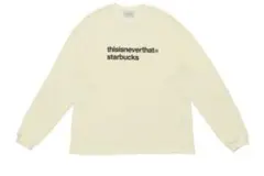 定価以下！thisisneverthat Starbucks ワッフルロンTのサムネイル