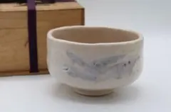 志野焼　お茶碗　抹茶碗　木箱付　送料込み260422