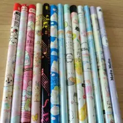 【新品未使用】キャラクター柄 鉛筆 13本セット