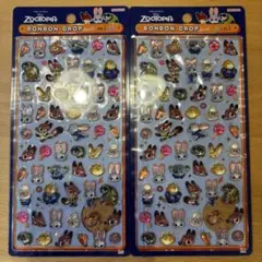 ズートピア2個セット　ボンボンドロップシールミニ　ディズニー