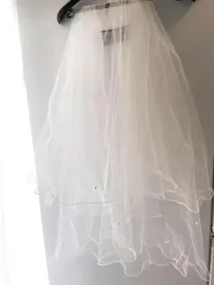 ブランド◆Vive la mariee!　ウェディング　ベール　パール付き　挙式