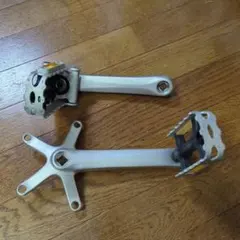 Brompton 純正クランク ペダル＋SUGINO 53T 日本製 カスタム外 Brompton 純正クランク ペダル＋SUGINO 53T 日本製 カスタム外 - メルカリ