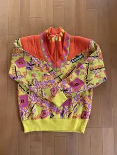 【値下げ】古着Gold winメンズセーター(スキーセーター)