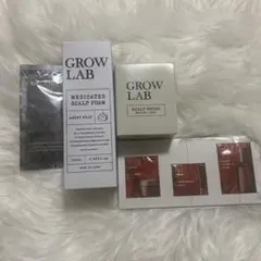 グロウラボメディケイテッドスカルプフォーム、スカルプブラシ、Nオーガニック