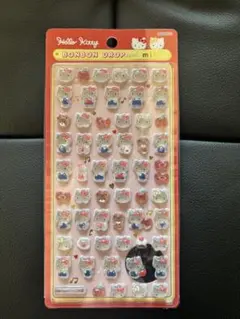 【国内正規品】ボンボンドロップシールminiサンリオ ハローキティレッド