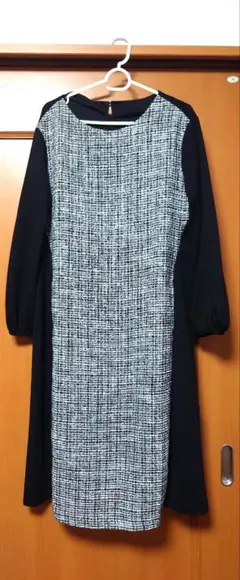 ツイード ミニワンピース