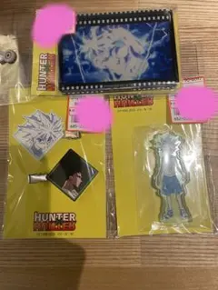 HUNTER×HUNTER キルア アクリルブロック、マルチクリップ