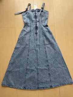 新品・タグ付き　MOUSSY ZIP UP DENIM ドレス