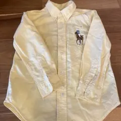 ラルフローレンRalph Lauren 長袖シャツ 120/60 イエロー