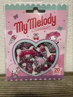 正規品 ぷっくりシール マイメロディ うるちゅる　海外限定 フレークシール