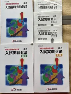 野田塾オリジナルテキスト 中３土日ゼミ 野田塾 合格ゼミ 中3 - メルカリ