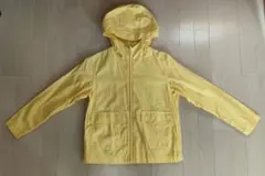 UNIQLO　コットンパーカー　黄色　140cm