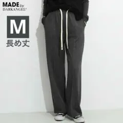 Dark Angel ダークエンジェル裏起毛 ピンタック 長め丈M ダークグレー