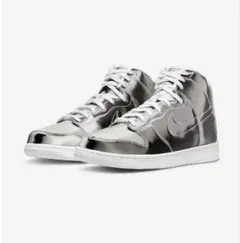 CLOT × Nike Dunk High Silver/Fluxのサムネイル