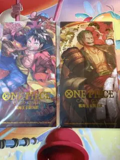 ワンピースカード　中国版　旧正月プロモ　ルフィ　ゾロセット　新品未開封