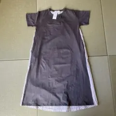 ストライプドッキングワンピース