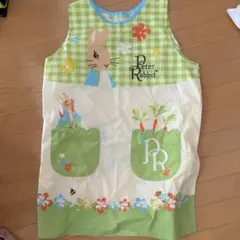 ピーターラビット エプロン 保育士　幼稚園