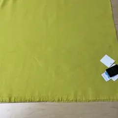 カシミア混大判ストール　若草色