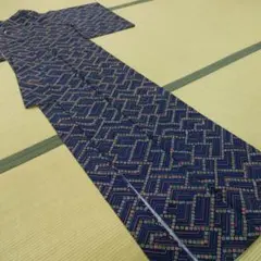 別誂真正アンティーク小紋正絹袷創作品 - メルカリ