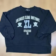 XLARGE キッズ 長袖カットソー 100 ブラック