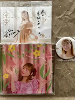 岡咲美保 MY ÉTOILE CD 缶バッジ 特典付き