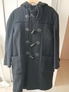 美品Paul Smith黒 ダッフルコート フード付き