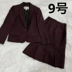 古着　ELIZALANDAM スカートスーツセット　レトロ　レディース9号のサムネイル
