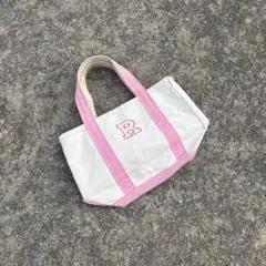 90s~ L.L.bean トートバッグ ピンク キャンバストート USA製