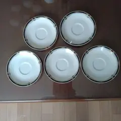 Narumi White Rose ソーサー 5枚セットのサムネイル