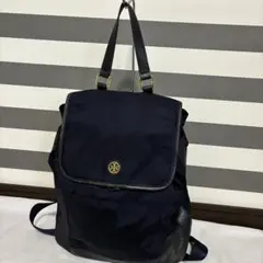 TORY BURCH トリーバーチ ナイロン バックパック リュック レザー切替のサムネイル