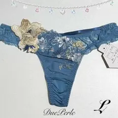 Lサイズ 《チェリッシュ》 定価2310円 ドゥペルル Tバック BU