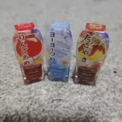 ParaDo ミニネイル 3本セット りんごあめ ヨーヨーつり たこやきのサムネイル
