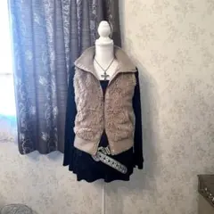 y2k 00s❤︎ 平成ギャル　モコモコベスト