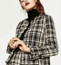 ZARA BASIC テーラードジャケット Sのサムネイル