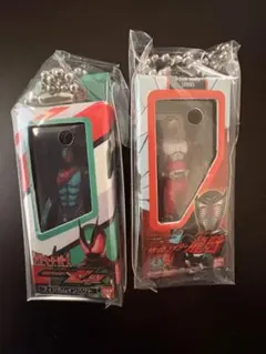 仮面ライダー　ソフビパッケージチャーム　龍騎　ゼッツフィジカムインパクト　セット