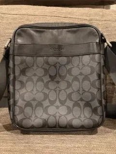 COACH シグネチャー ショルダーバッグ ブラック