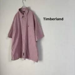 Timberland チェックシャツ 大きいサイズ オーバーサイズ メンズ 赤のサムネイル