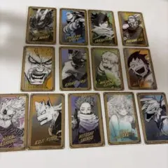 ヒロアカ原画展 グッズ 箔押しクリアカードコレクション 13枚セット